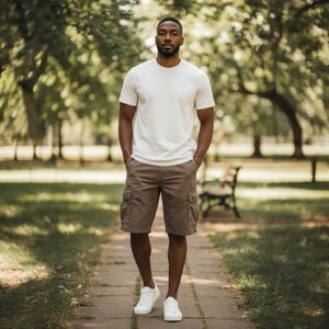 Private Member Shorts with Cargo pockets